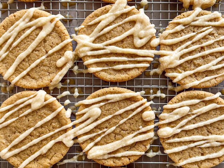 Easy Iced Maple Sugar Cookies Recipe