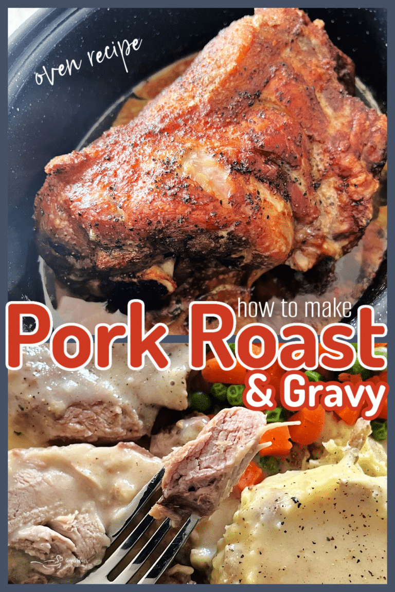 How to Make a Pork Roast and Gravy in the Oven