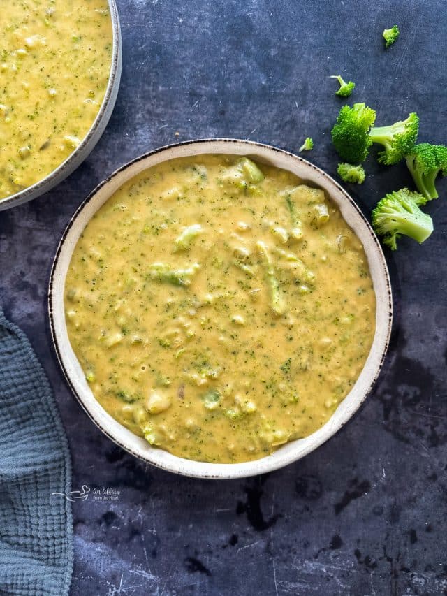 BROCCOLI CHEESE SOUP STORY