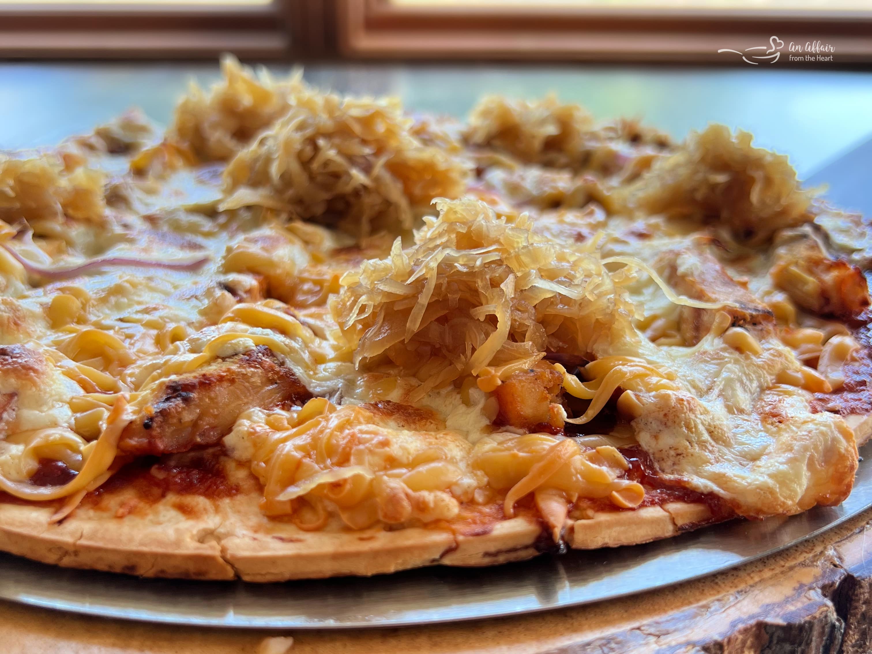 Easy Grilled BBQ Chicken Pizza Recipe (with Kraut!) Easy Grilled BBQ Chicken Pizza Recipe (with Kraut!)