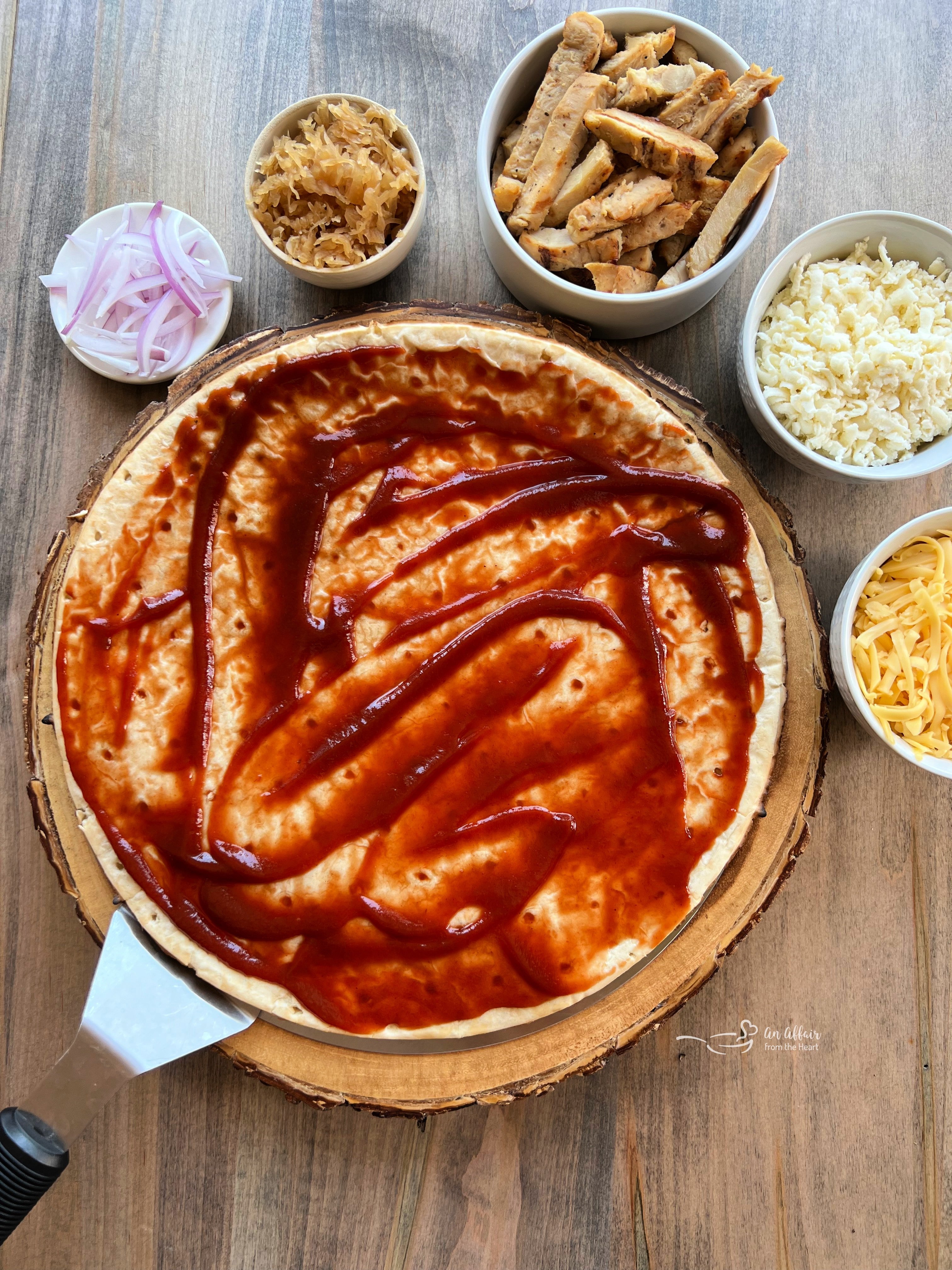 Easy Grilled BBQ Chicken Pizza Recipe (with Kraut!) Easy Grilled BBQ Chicken Pizza Recipe (with Kraut!)
