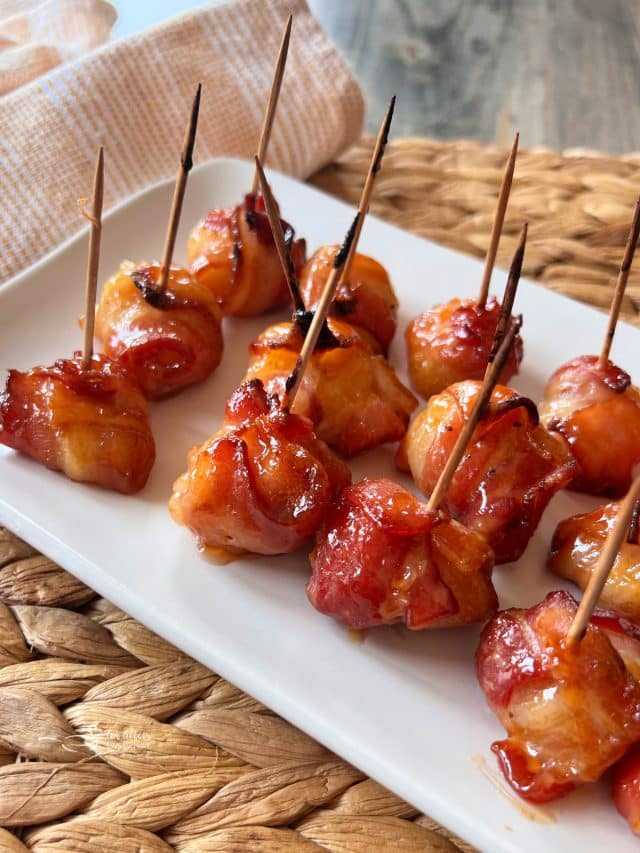 BBQ BACON WRAPPED WATER CHESTNUTS STORY