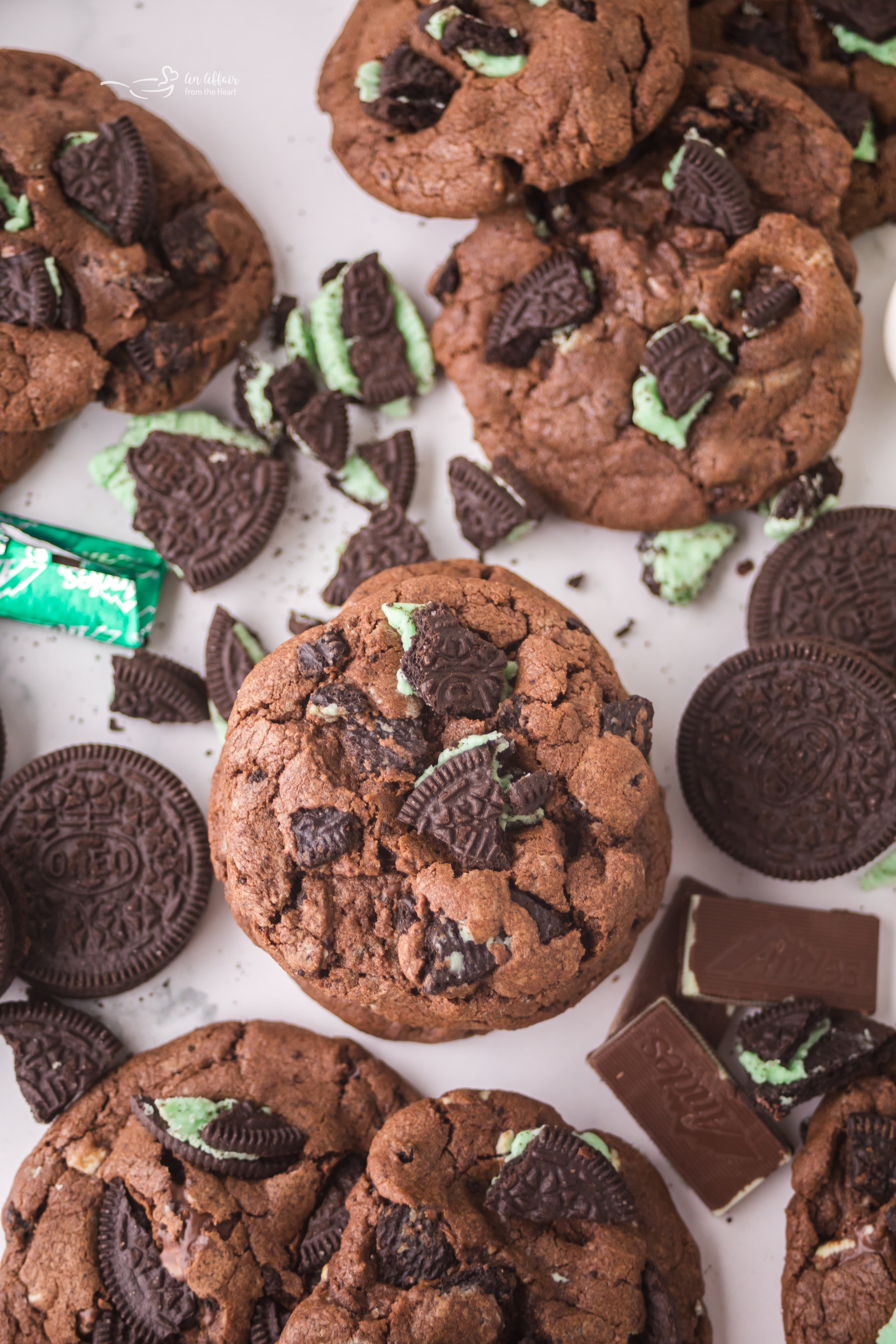 Chocolate Mint Oreo Cookies