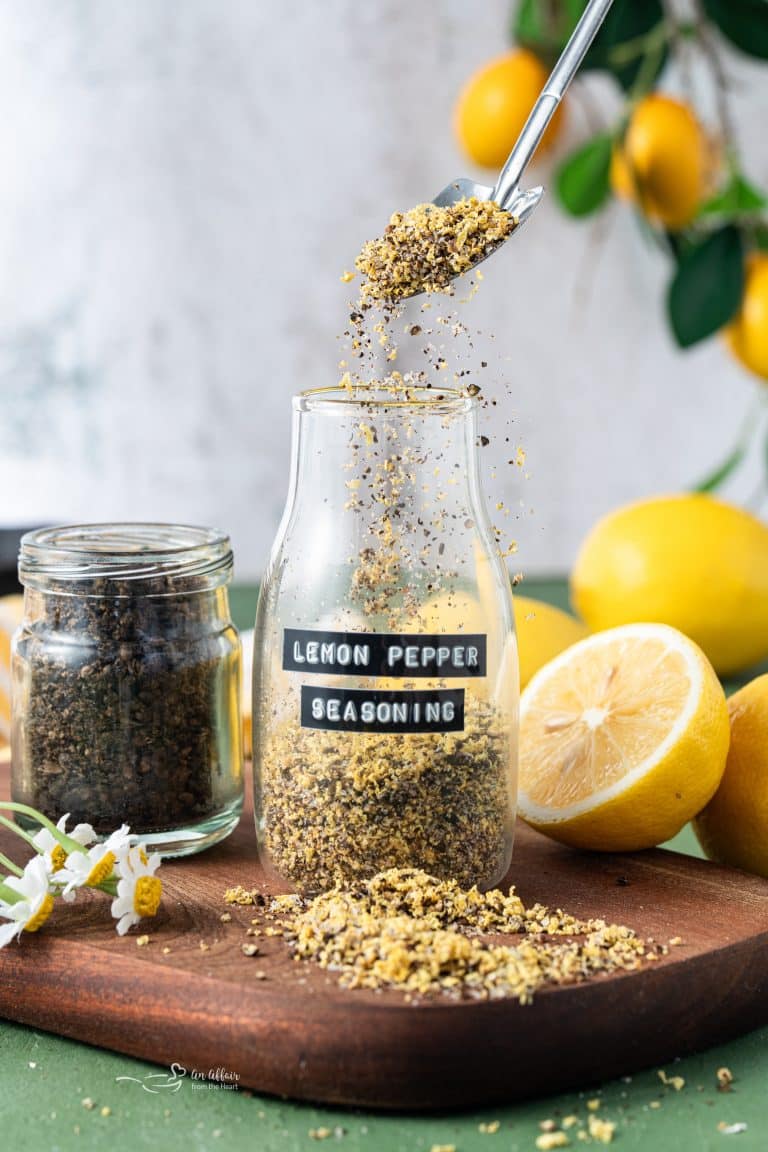 Homemade Lemon Pepper Seasoning