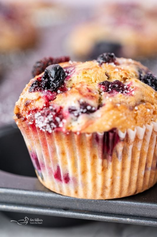 Easy Berry Bisquick Muffins