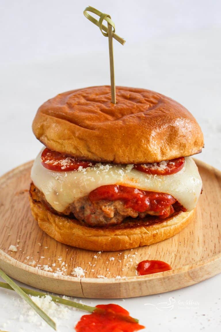 Pepperoni Pizza Burger