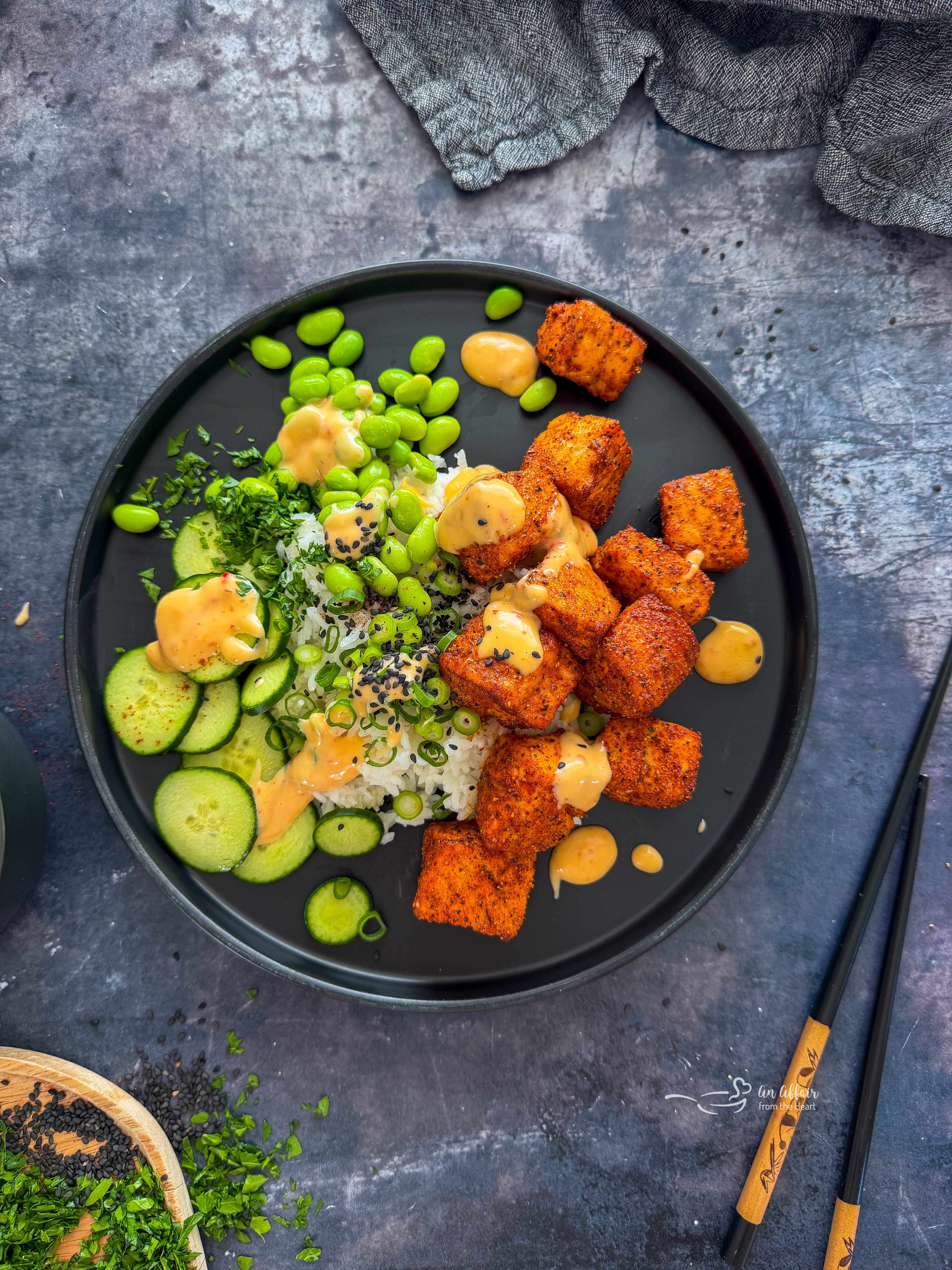 Bang Bang Salmon Bowls