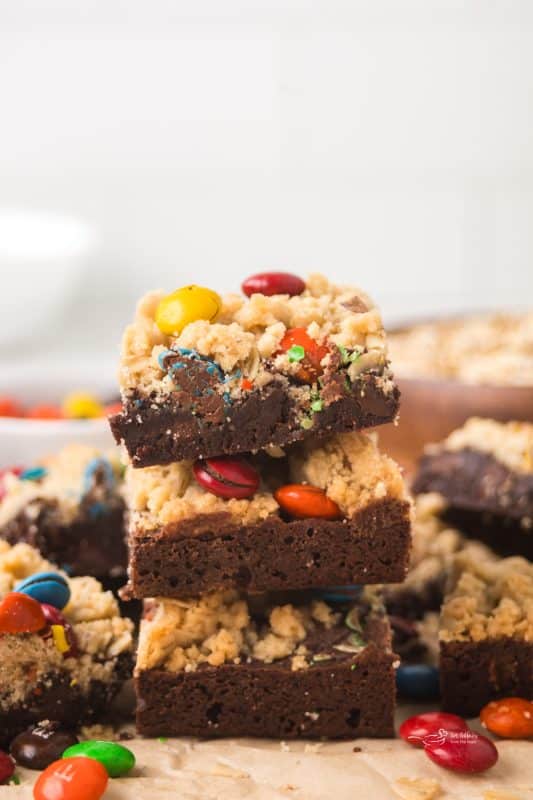 Monster Cookie Brownies